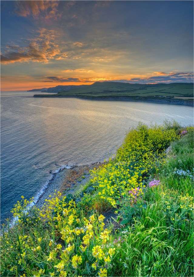 Kimmeridge-Bay-Sunset-E0541-14x20 copy