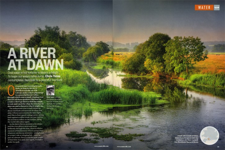 A-River-at-Dawn-Double-Page-BBC-Countryfile-Issue100-12x18